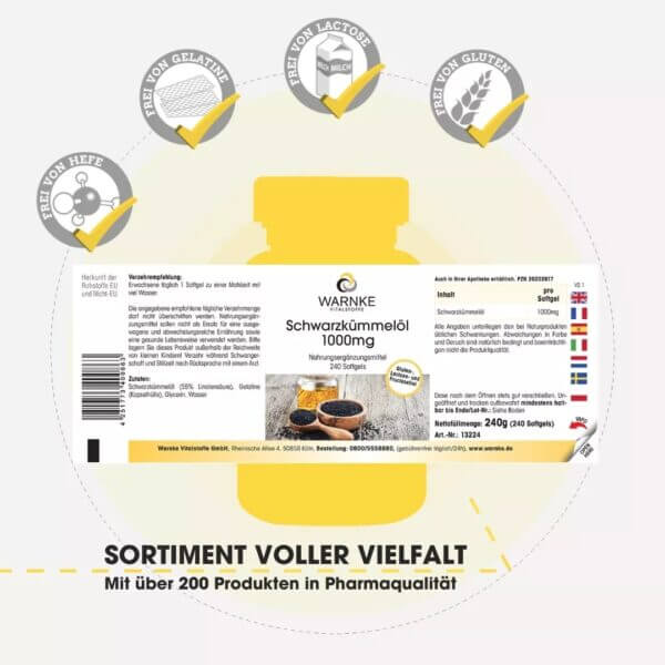 Schwarzkümmelöl 1000mg (Warnke) 3